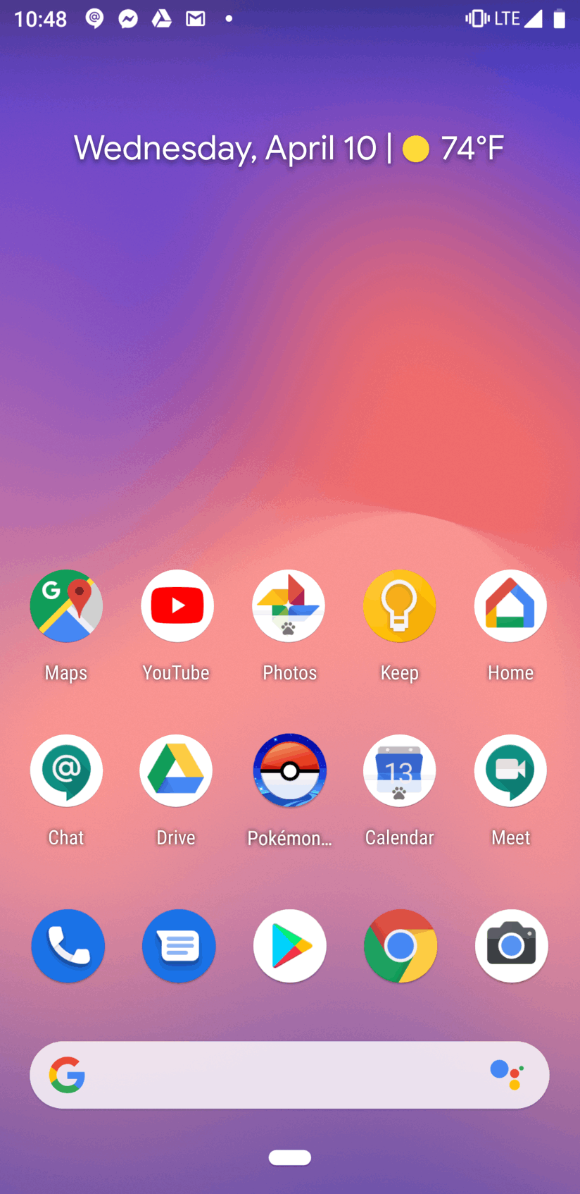 Proactive Smart Agenda on a phone